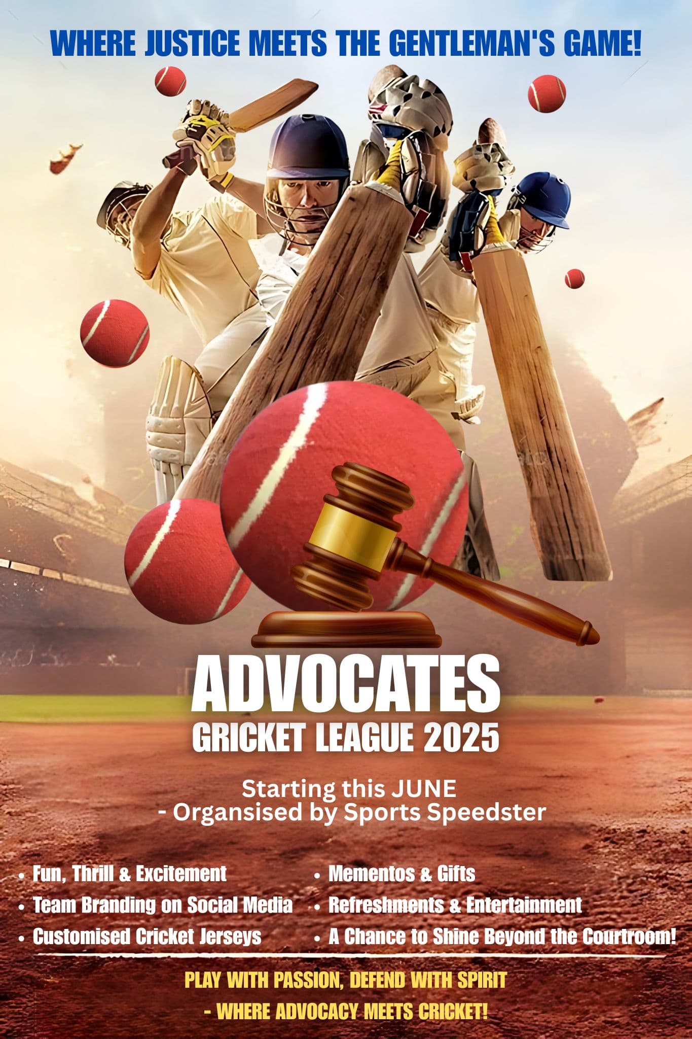 Law firm advocates professional branding visual