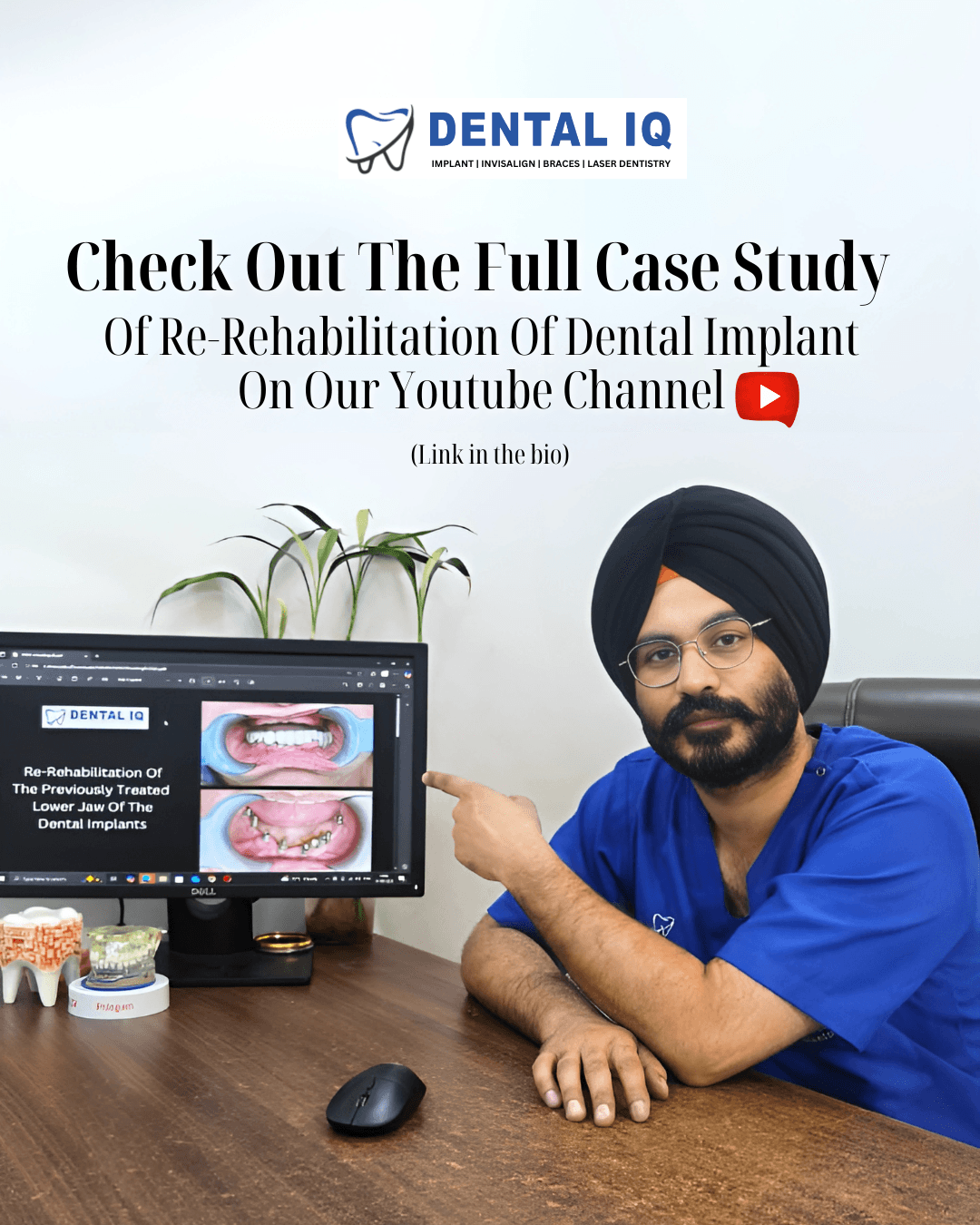 DentalIQ social media content design