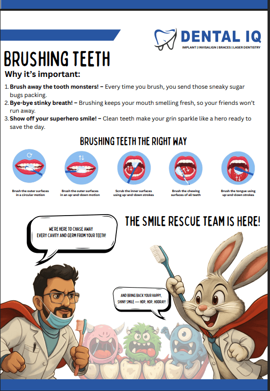 DentalIQ marketing campaign visuals