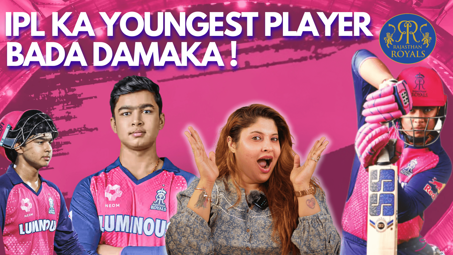 IPL cricket league promotional graphics